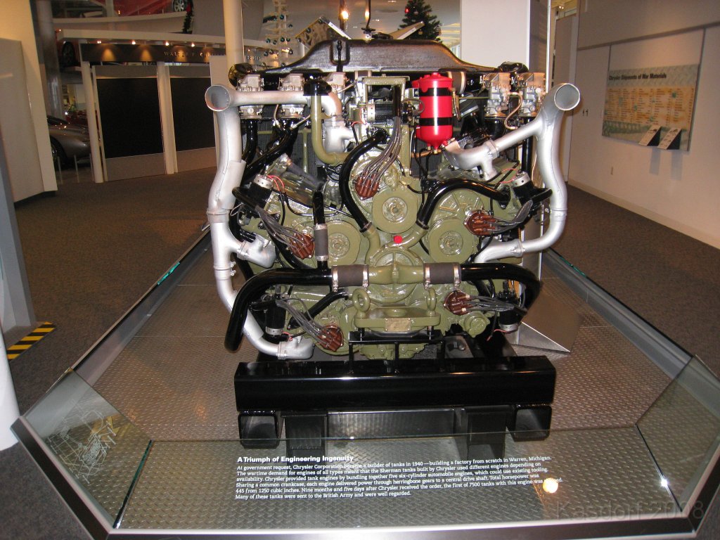 Chrysler Walter - Car Museum 2008 0185.jpg - A visit to the Walter P Chrysler museum located on the grounds of the sprawling Chrysler complex in Auburn Hills Michigan. A great collection of Chrysler brands through the years, AMC, Dodge, Willys, and others.